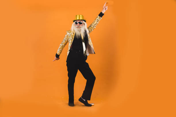 istock Stylish senior man portrait 1268643401