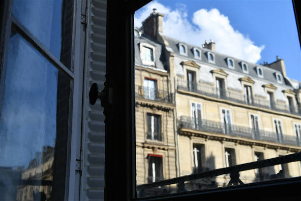 istock Parisians apartment facades. 1268643451