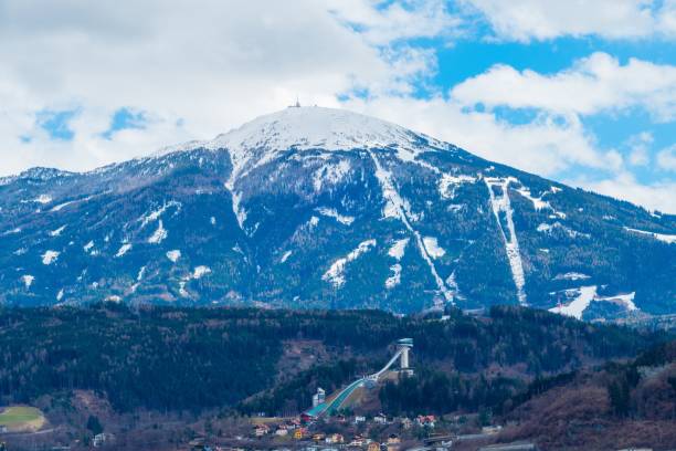 Panorama Main Mountain of Innsbruck Austria