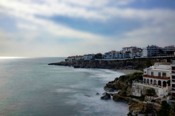 istock Long Exposure Black and White Seascape 1268656570