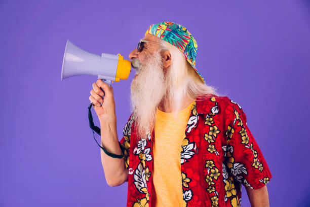 istock Stylish senior man portrait 1268669849