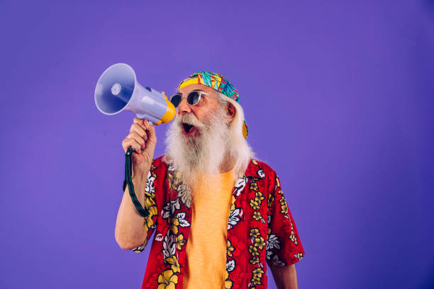 istock Stylish senior man portrait 1268670104
