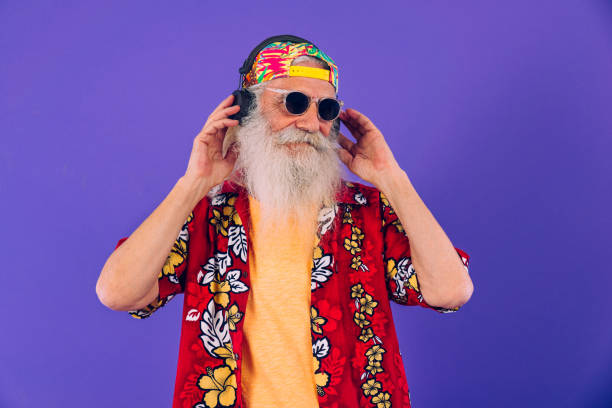 istock Stylish senior man portrait 1268674527