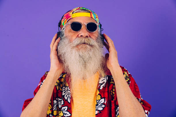 istock Stylish senior man portrait 1268675233