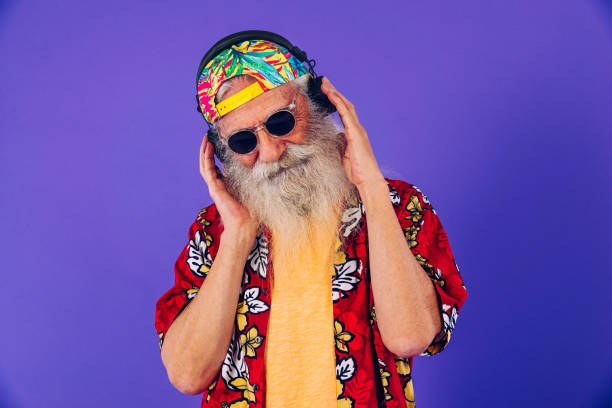 istock Stylish senior man portrait 1268675477