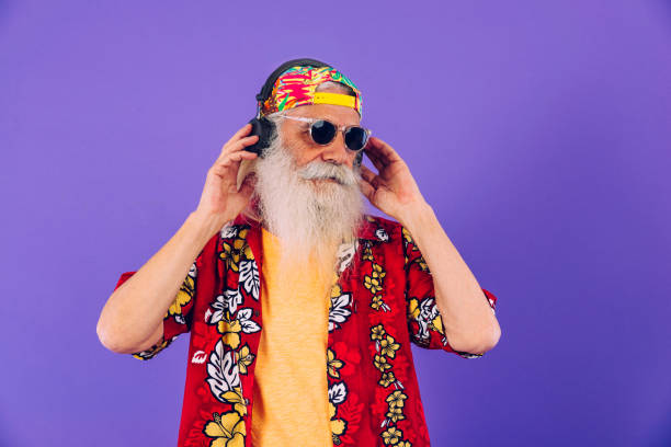 istock Stylish senior man portrait 1268675773