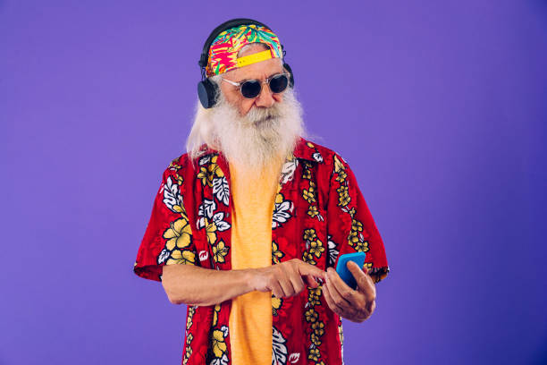 istock Stylish senior man portrait 1268679786