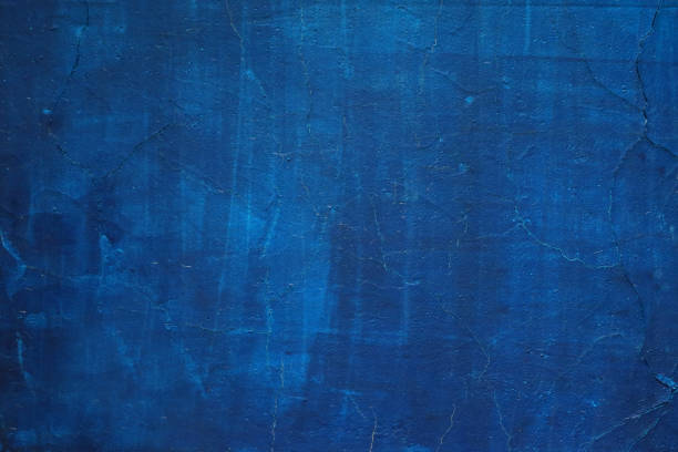 istock Image of midnight blue, creased textured pattern background, close-up elevated view, copy space 1268680380
