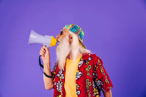 istock Stylish senior man portrait 1268681345