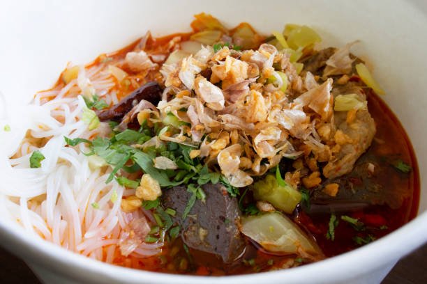 istock Rice noodle Northern Thai Style 1268684119