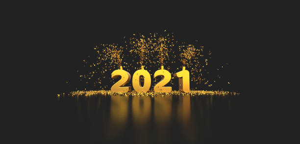 istock 2021 happy new year 3D word 1268686113