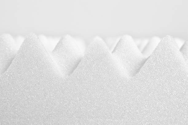 istock Selective focus details of memory foam texture 1268690504