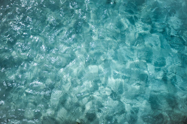Clear turquoise sea water