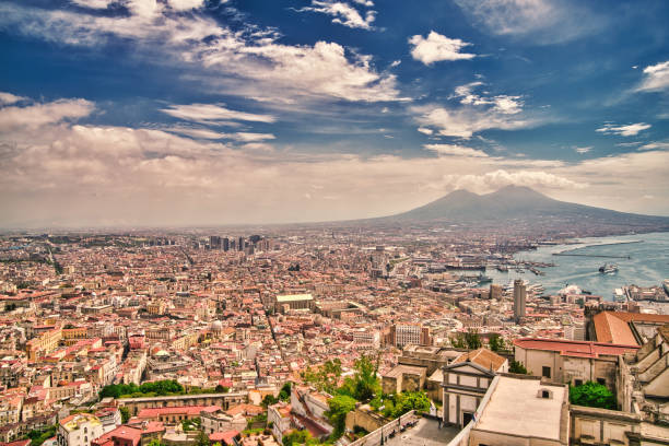 istock Naples  - Vomero - Italy - Mount Vesuvius 1268692884