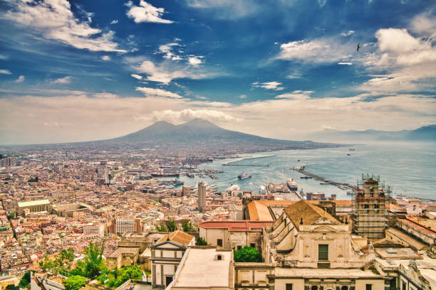 istock Naples  - Vomero - Italy - Mount Vesuvius 1268693008