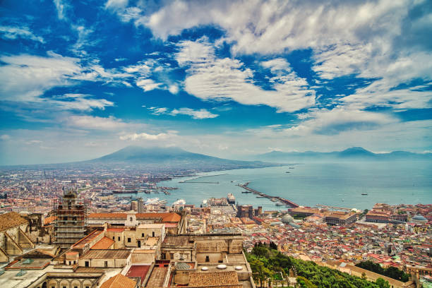istock Naples  - Vomero - Italy - Mount Vesuvius 1268693162