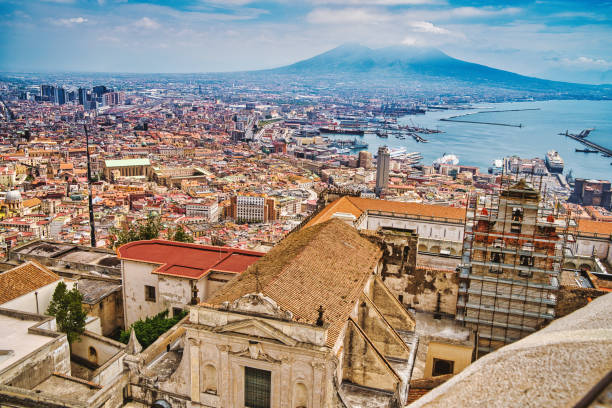 istock Naples  - Vomero - Italy - Mount Vesuvius 1268693273