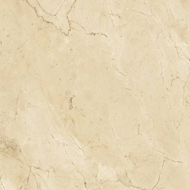 istock Cream colored porcelain tile texture with marbled effect for wall and floor 1268696550