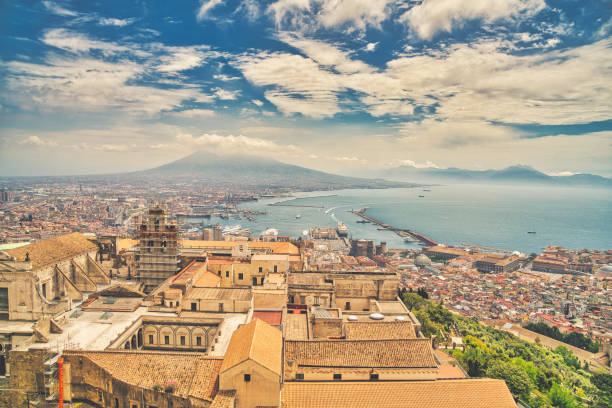 istock Naples  - Vomero - Italy - Mount Vesuvius 1268697912