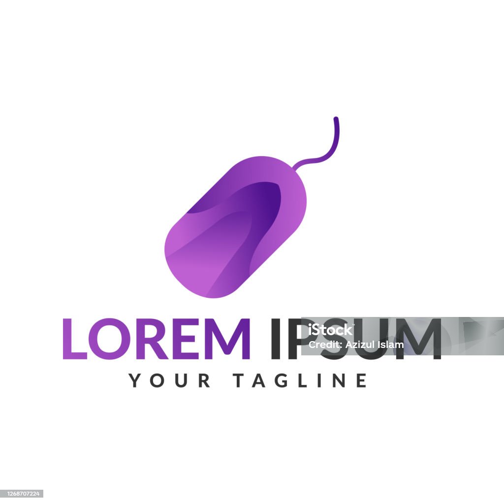 Mouse Computer System Logo Computer Mouse Logo Stock Illustration - Download Image Now ...