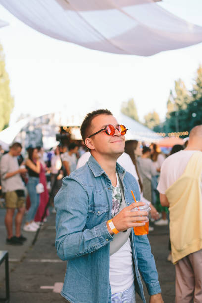 istock Hip man standing out for the crowd 1268708814