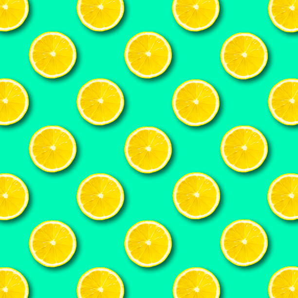 istock top view of cut slice ripe lemon pattern 1268710484