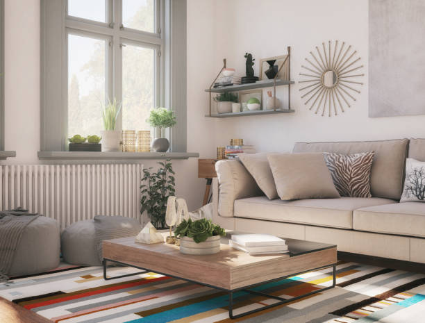 istock Domestic cozy living room 1268710638