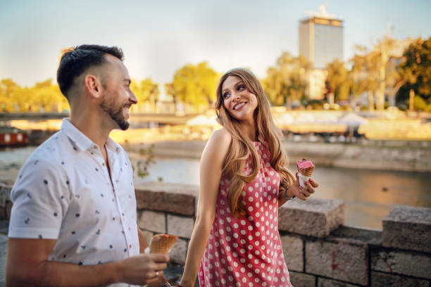 istock She and ice cream is perfect combination 1268712462