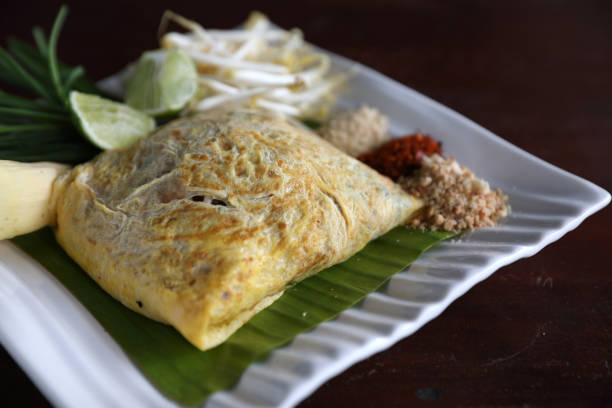istock Local Thai food padthai fried noodle 1268718012