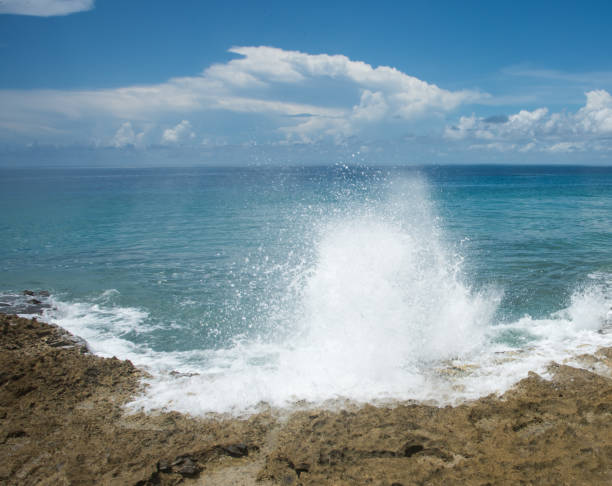 istock Caribbean Sea Crashing on St. Croix 1268718088