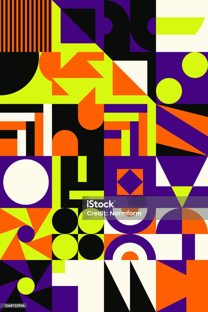 Pattern Deconstructed Deconstructed Abstract Vector Pattern Design Stock Illustration ...