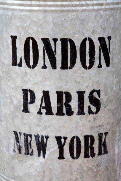 istock London, Paris and New York Names 1268744133