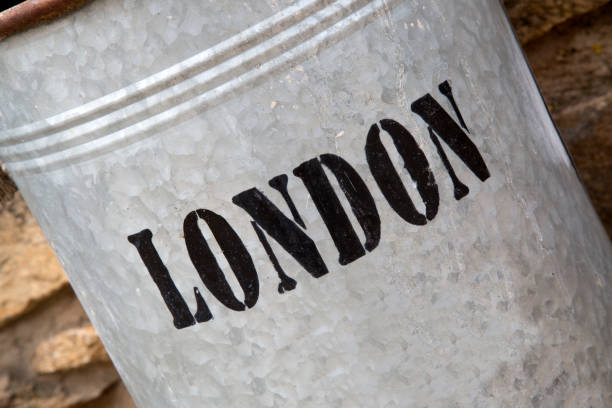 istock London Sign on Metal 1268748242