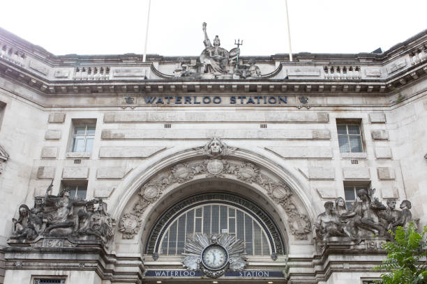 istock Waterloo Station Entrance Arch 1268759296