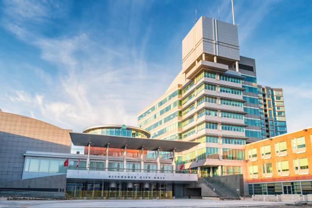 istock City hall in Kitchener Ontario Canada 1268759348
