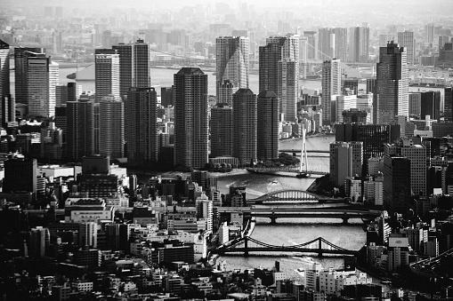 City view. Tokyo, Japan.