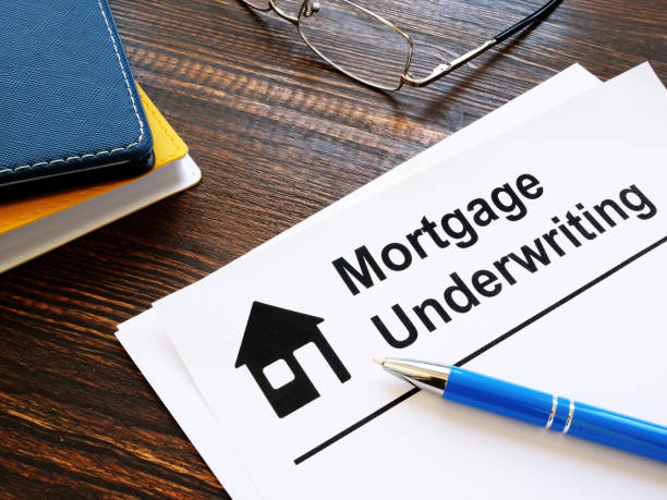 istock Information about mortgage underwriting and pen. 1268778339