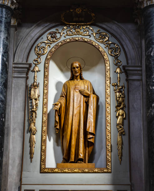 istock Statue of Our lord Jesus Christ 1268778716
