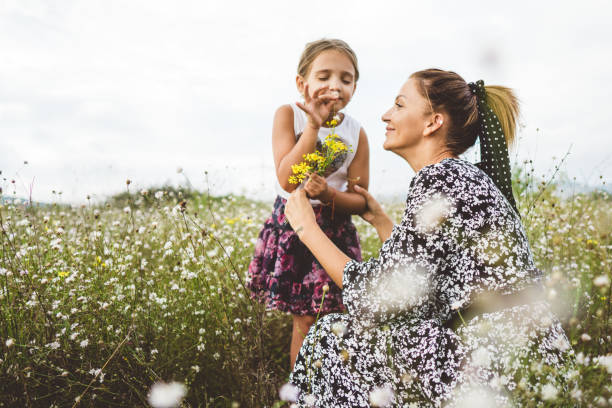 istock Happy young mother with her daughter 1268881879