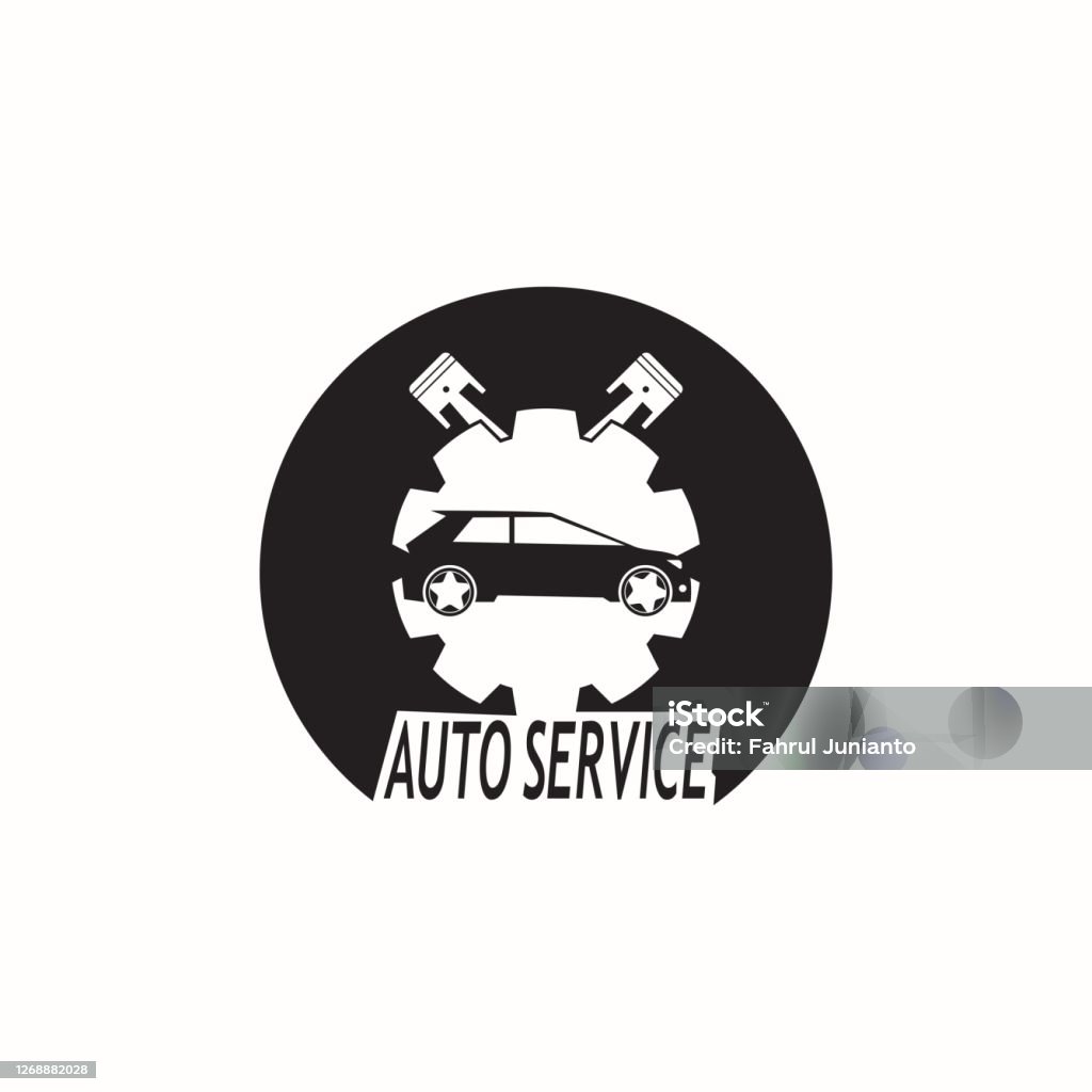 Auto Service Design Cd R File Download Auto Car Service Design Vector Template Stock Illustration - Download ...