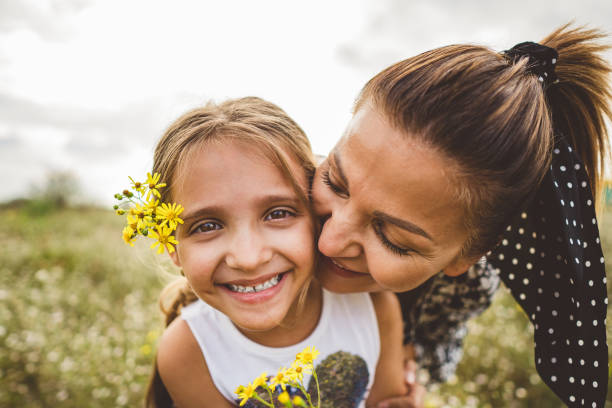 istock Happy young mother with her daughter 1268882252
