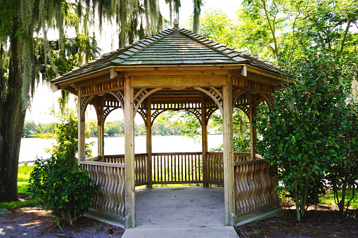 Beautiful gazebo to enjoy in the middle of nature place