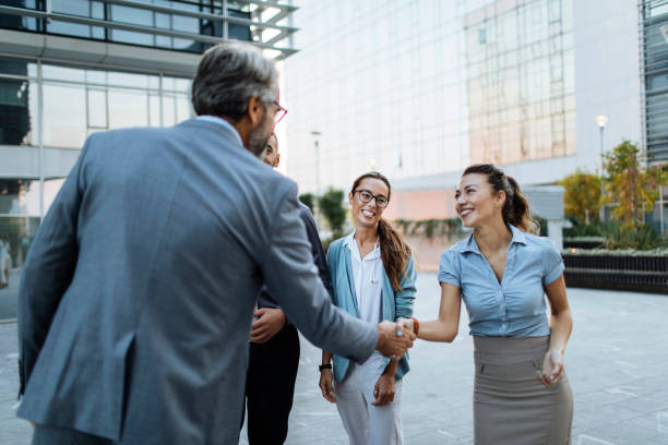 istock What a pleasure to meet you 1268903240
