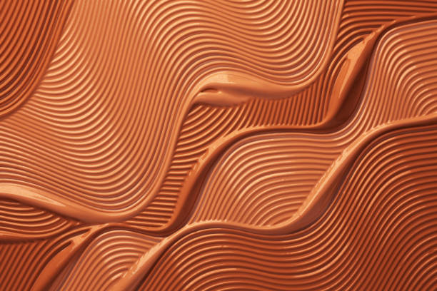 istock Smudged chocolate beige pink cosmetic make-up gradient texture palette creamy matte concealer foundation CC or BB-cream powder 1268915654