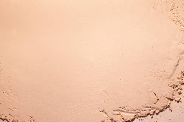 istock Smudged chocolate beige pink cosmetic make-up gradient texture palette creamy matte concealer foundation CC or BB-cream powder 1268918598