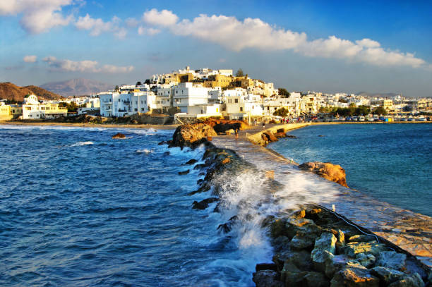 istock Creek popular destination. Cyclades, Naxos island 1268923332
