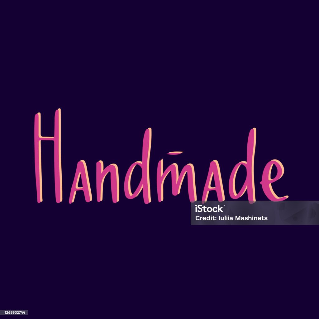Handmade Lettering In Vector21 Stock Illustration - Download Image Now ...