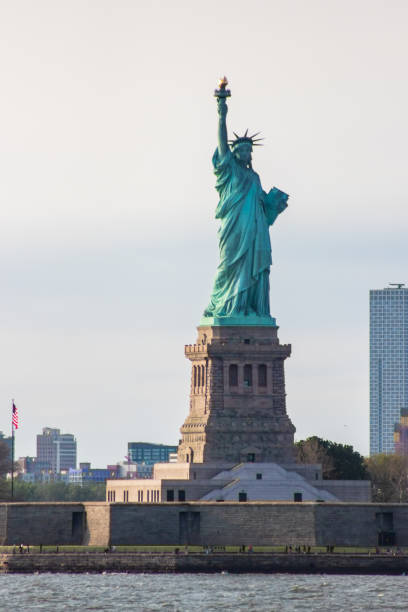 istock The Statue of Liberty Wide Shot 1268937746