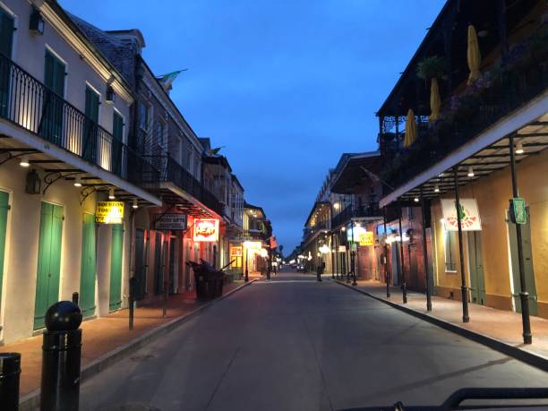 istock Deserted Bourbon Street 1268942644