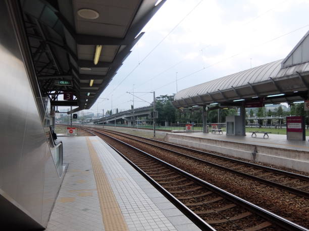 istock Platform in front of Malaysian railway station 1268951528